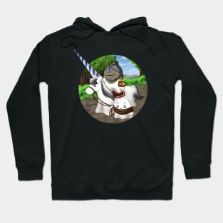 Kawaii Ghosts - Knight and his Squire Hoodie